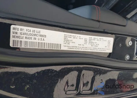 2024 Dodge Durango Gt Plus Awd from USA, damaged, VIN 1C4RDJDG9RC199828